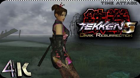 Tekken 5 Dark Resurrection Anna Williams Time Attack 4k [60fps