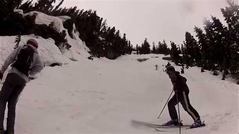 Alpental Skiing With Red Helmet Jim Youtube