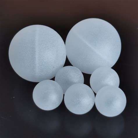 Food Grade Customize Hollow Plastic Balls 8mm 20mm Polished Pp In White