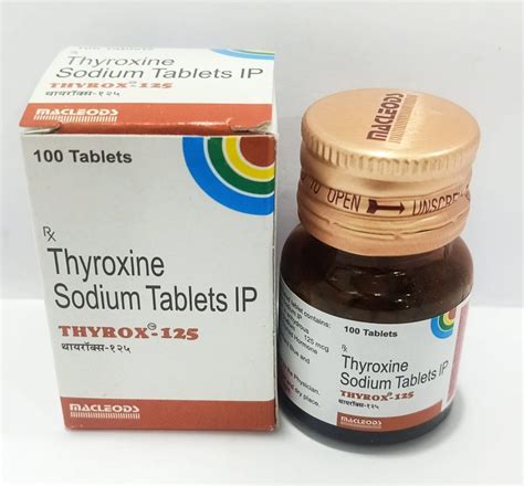 Thyrox 50 Mg Tablets At Rs 200 Bottle Levothyroxine Sodium Tablet In