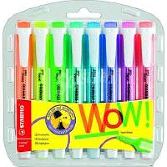 Stabilo Estuche Con Marcador Fluorescente Colores Swing Cool Pack Uds