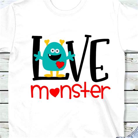 Love Monster Svg Kids Love Tshirt Svg Kids Frame Love Svg Svg