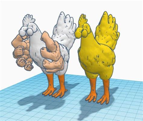 Archivo Stl Gratis Pollo Pollo Polla 👽・diseño De Impresión 3d Para Descargar・cults