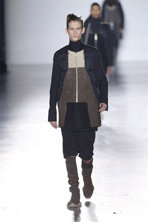 Rick Owens Menswear Fashion Show Collection Fall Winter 2015 Presented