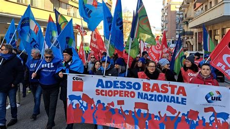 Sciopero Cgil Uil Verona Novembre