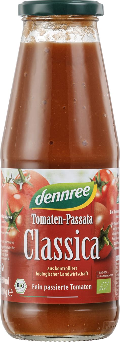 Dennree Tomaten Passata Classica 12 X 680g Online Kaufen