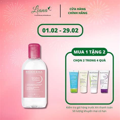 Dung Dịch Cân Bằng Bioderma Sensibio Tonique Dưỡng Ẩm Làm Dịu Dành Cho