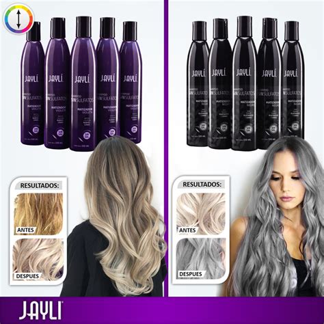 Shampoo Matizador Negro Sin Sal Sin Sulfatos Ml Jayli