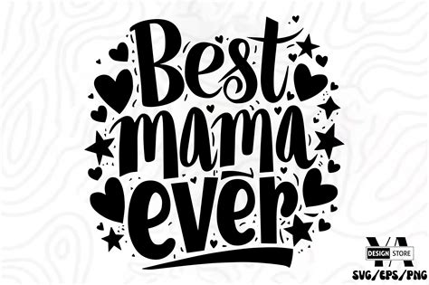 Mama Mom Mothers Day Svg Png Graphic By Ya Design Store · Creative Fabrica