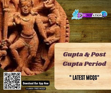 Gupta And Post Gupta Period Indian History GK MCQ MCQs Multiple