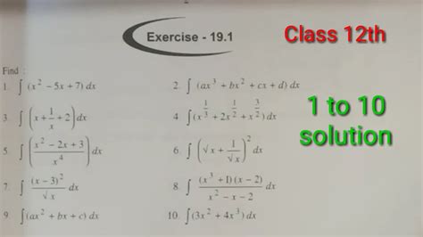 Class Th Math Kc Sinha Solution Exercise Question To