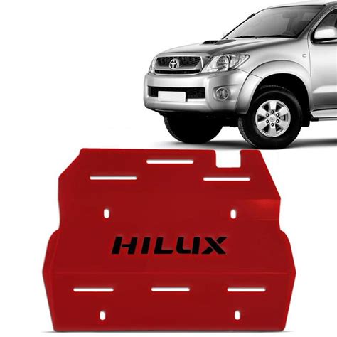 Protetor De Carter Hilux A Vermelho Peito De A O Ck