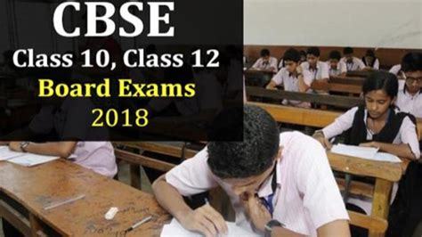 Cbse Class 10 Class 12 Board Exams 2018 Over 28 Lakh Students To Sit