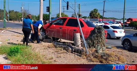 Hoy Tamaulipas Accidentes En Tamaulipas Conductora Evita Choque Pero