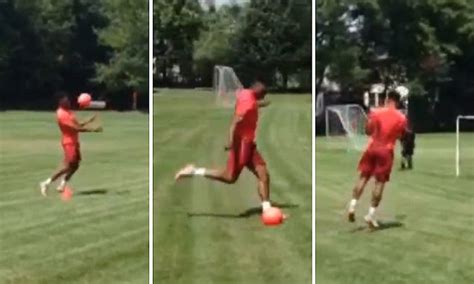 Daniel Sturridge Returns To Ball Work As He Steps Up Training On