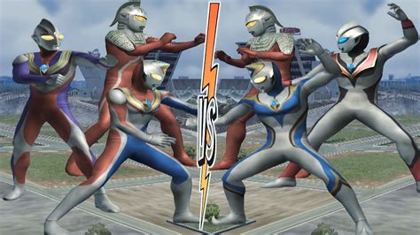 ULTRASEVEN VS SEVEN ZOMBIE ULTRAMAN DYNA VS IMITASION DYNA ULTRAMAN