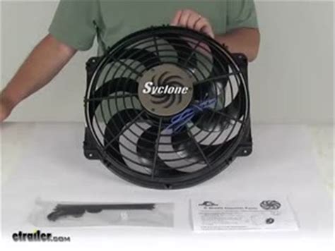 Flex A Lite Syclone S Blade Electric Fan Reversible Cfm