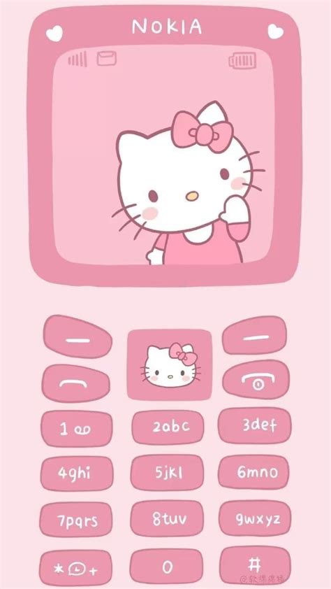 Pink Hello Kitty Nokia Wallpaper Pink Wallpaper Hello Kitty Hello