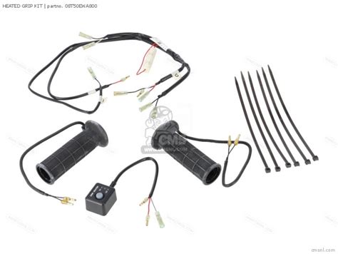 08t50ewa800 Heated Grip Kit Honda Buy The 08t50 Ewa 800 At Cmsnl