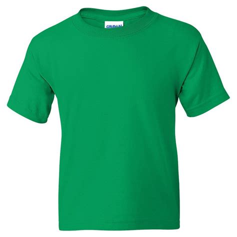 Gildan Gildan 8000b Dryblend Youth T Shirt Kelly Green Large