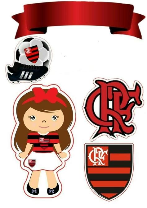 Topo De Bolo Flamengo Adesivo Do Flamengo Topo De Bolo Faixa De Porn