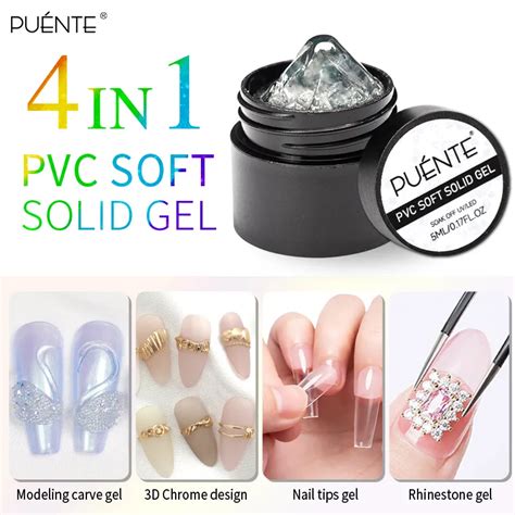 Puente In Pvc Soft Solid Gel Ml Stereo Modeling Carve Gel Soak Off