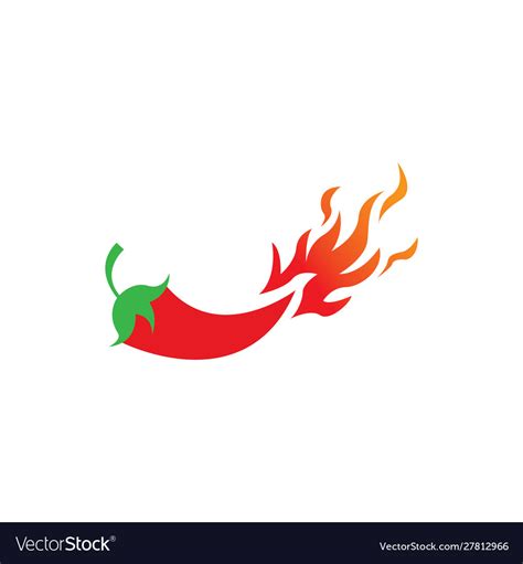 Extra Spicy Chili Logo Chef Spicy Food Royalty Free Vector