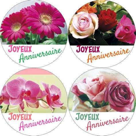 Boite Tiquettes Joyeux Anniversaire Tendresse Editions