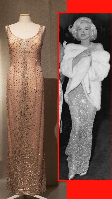 Mm The Happy Birthday Mister President Dress Marilyn Monroe Fashion