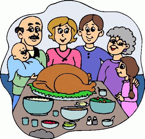 Thanksgiving Dinner Clip Art - ClipArt Best