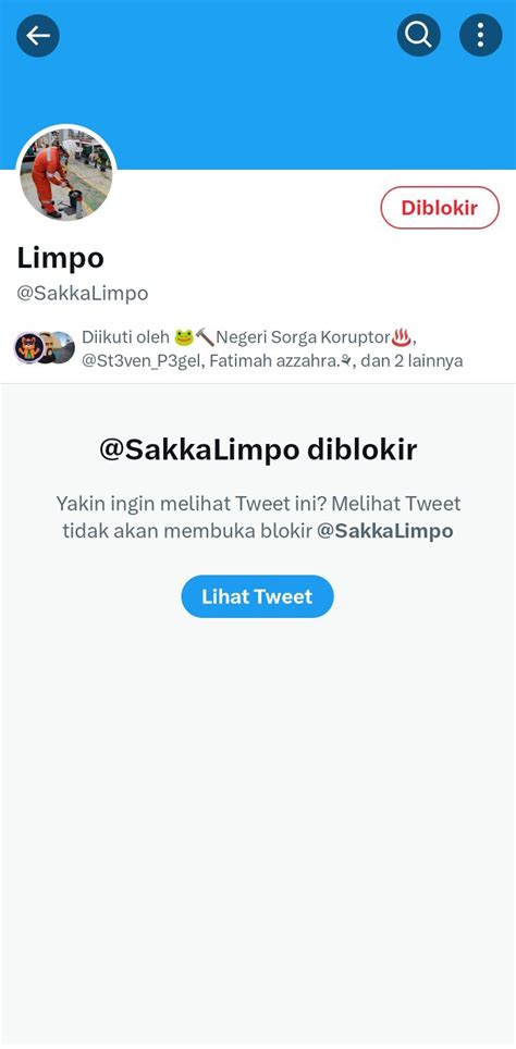 On Twitter Akun Ini Follow Banyak Akun Porno Sudah Aku