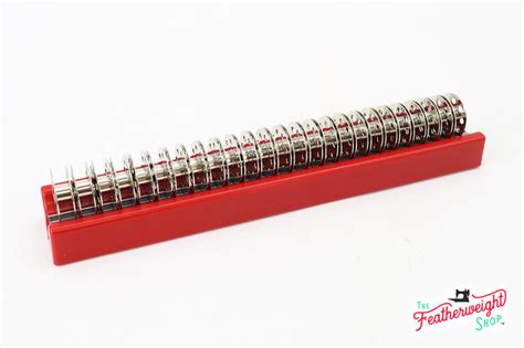 Grabobbin Magnetic Bobbin Holder Red The Singer Featherweight Shop