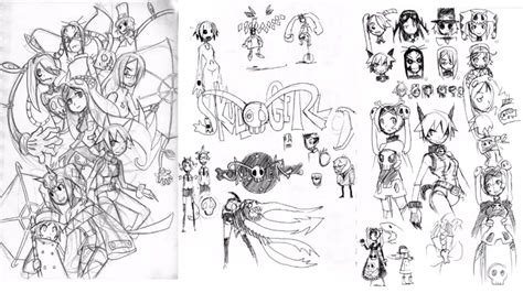 Skullgirls concept art from the Skullgirls panel #05