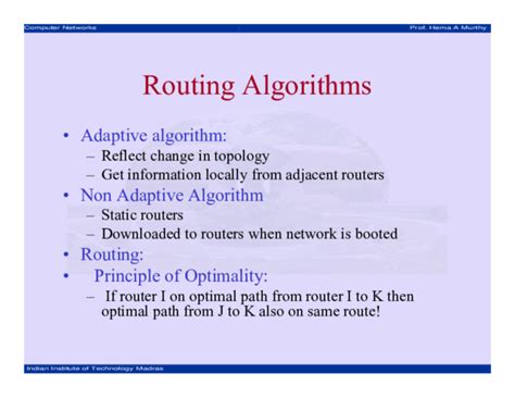 (PDF) Lecture32 Routing Algorithms DV | Gurwinder Singh - Academia.edu