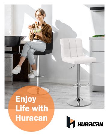 Amazon Huracan Bar Stools Set Of White Bar Chairs With Arms