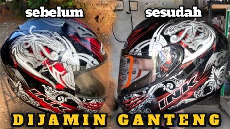 Pasang Flat Visor Di Helm Jadul Ink Cl Youtube