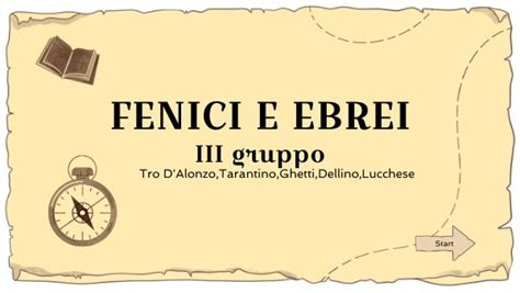 Presentazione Ebrei E Fenici