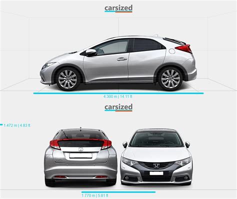 Honda Civic Hatchback Dimensions 2024 Dasie Emmalyn