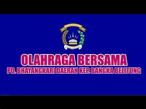 Olahraga Bersama Pengurus Daerah Bhayangkari Pengurus Ykb Daerah Kep