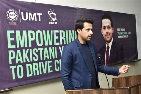 umt  twitter highlights   seminar empowering pakistani youth