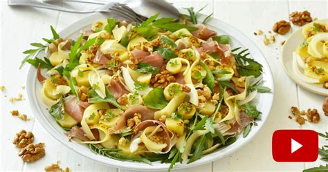 Salade de Ratte du Touquet au Comté et aux noix avec vidéo Touquet