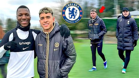 ASÍ FUE el PRIMER DÍA de KENDRY PÁEZ en el Entrenamiento del CHELSEA