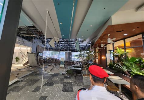 Megah Rise Mall: Ceiling collapse injures three - Citizens Journal