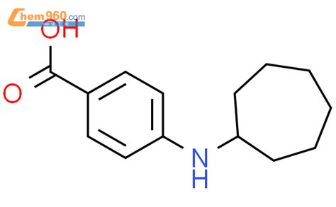 69294 34 4 N 环庚基对氨基苯甲酸化学式结构式分子式molsmiles 960化工网