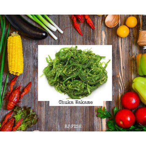 Jual Chuka Wakame Salad Rumput Laut RJ Fish 250gr Shopee Indonesia