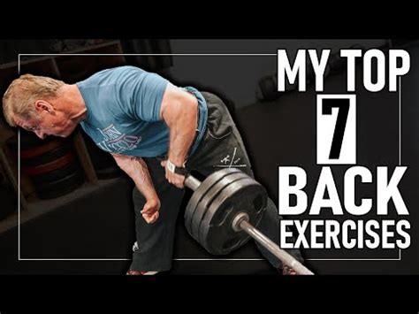 269 Top 7 Back Exercises For Massive Growth YouTube