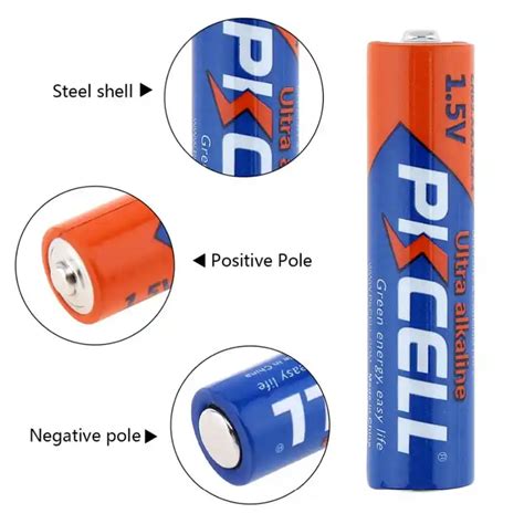 Or Pkcell 15v Aaa Lr03 Ultra Alkaline Battery Dry Cell Lr03 Am4 Aaa Am 4 Size Super Alkaline