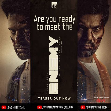 Vishal shows his power in the Enemy teaser | cinejosh.com