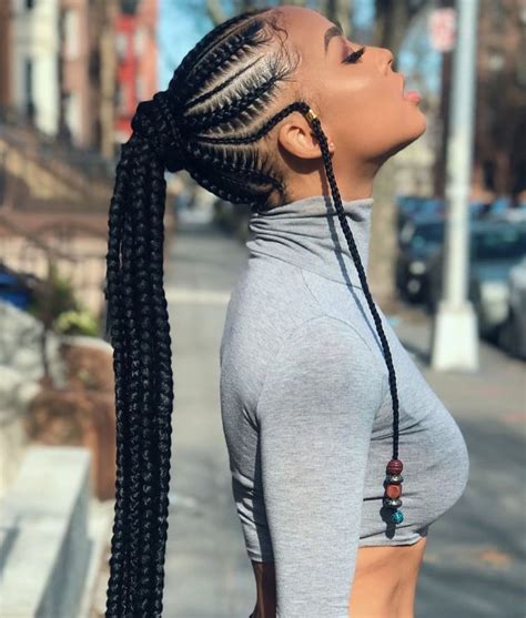 Pin Postmadebaddie 💅🏾 African Braids Hairstyles Girls Hairstyles