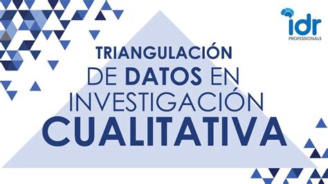 Triangulación de datos en investigación cualitativa YouTube